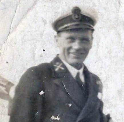 Herbert Tanner in later life as a chief petty officer.
