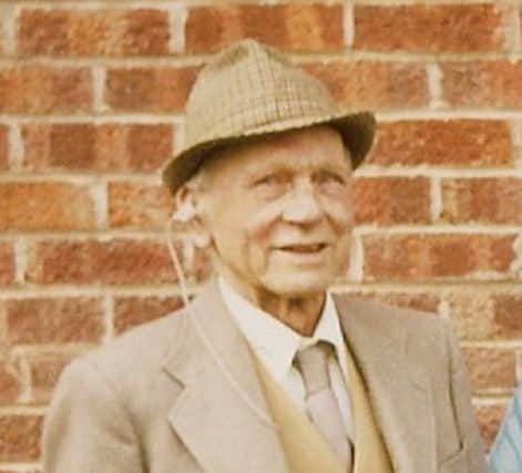 Herbert Tanner in retirement.