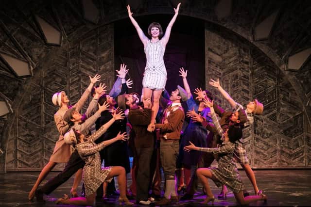 Thoroughly Modern Millie - Joanne Clifton as Millie and Company. Picture by Darren Bell