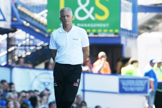 Carlisle boss Keith Curle Picture: Joe Pepler