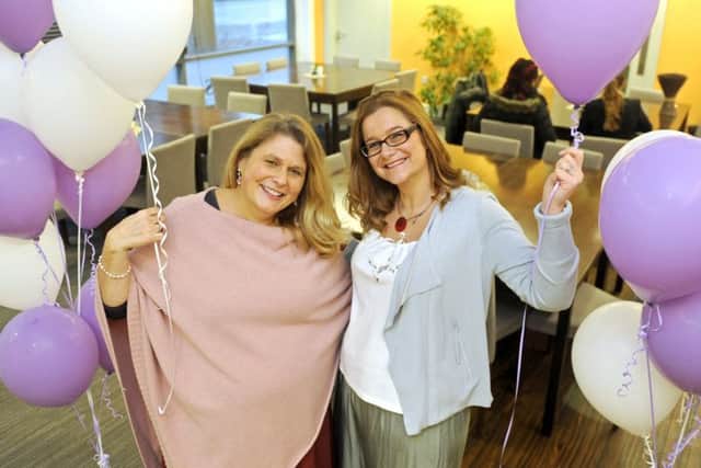 Claire Webb and Rebecca Hawkins
