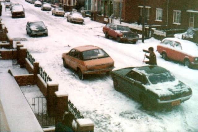 PROPER SNOW Orchard Road, Southsea, in the winter of 1981, from Nick Moore of Southsea