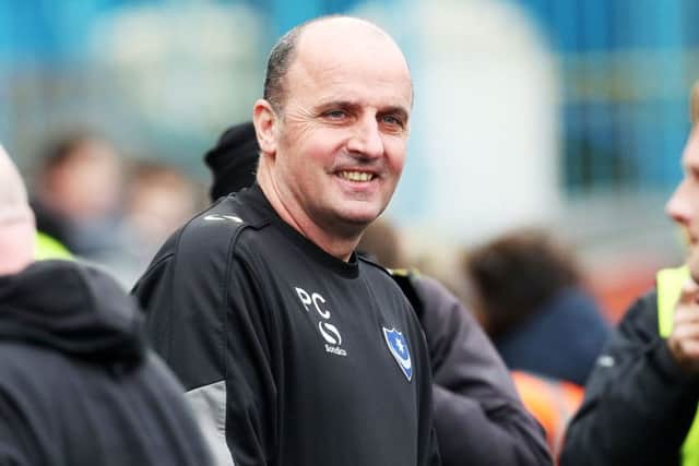 Pompey boss Paul Cook Picture: Joe Pepler