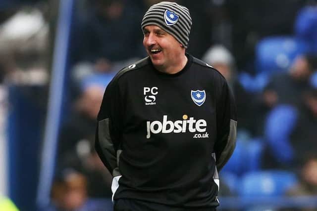 Pompey boss Paul Cook Picture: Joe Pepler
