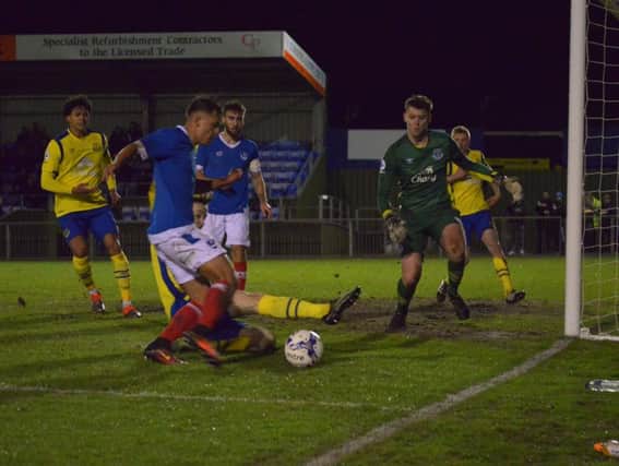 Pompey Reserves beat Everton 2-1 at Westleigh Park. Picture: Colin Farmery