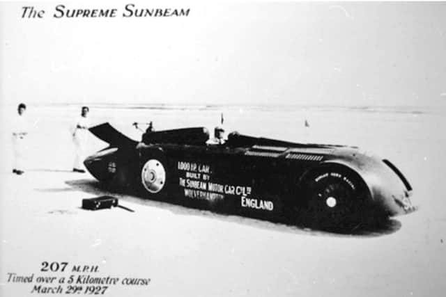 The supreme Sunbeam                                                                                                                                         Picture:Beaulieu National Motor Museum