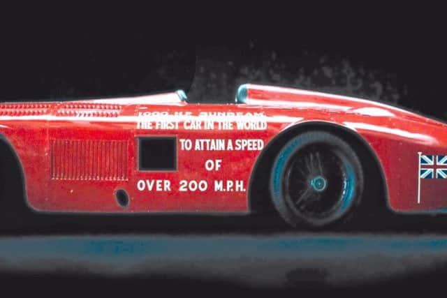 The 1927 Sunbeam 1000hp.                                                                                                                   Picture: National Motor Museum