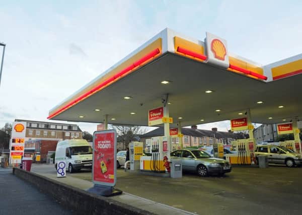 The Shell station in Goldsmith Avenue