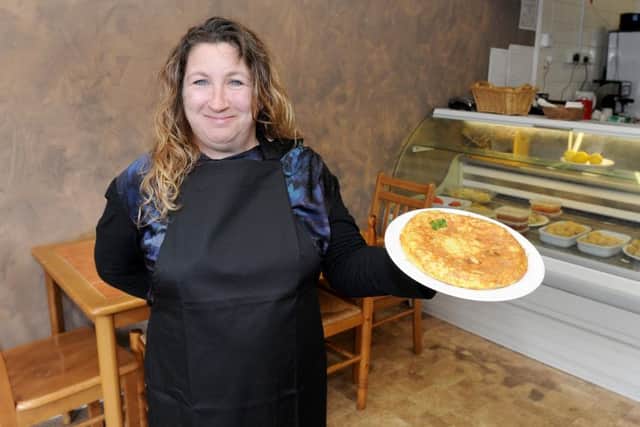 Patricia Gandara, 44, is one of the business partners at new Spanish restaurant Tapaway in Eastney Road, Milton. Picture: Sarah Standing (170267-7483)