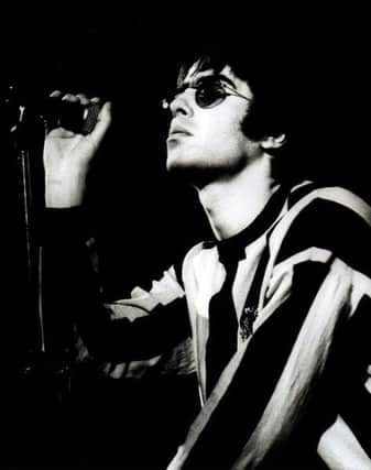 Liam Gallagher of Oasis at The Wedgewood Rooms in 1994
