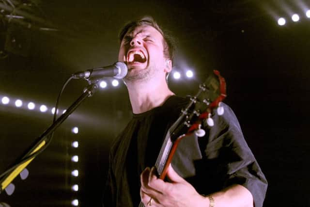 White Lies frontman Harry McVeigh onstage at the Wedgewood Rooms, Southsea. Picture: Paul Windsor