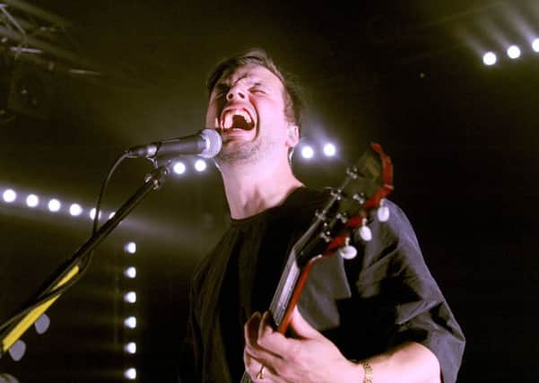 White Lies frontman Harry McVeigh onstage at the Wedgewood Rooms, Southsea. Picture: Paul Windsor