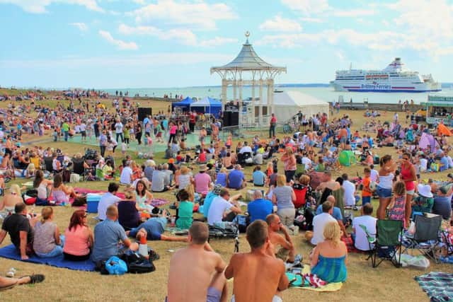 A concert at the bandstand in SouthseaPicture: Joseph Sheridan