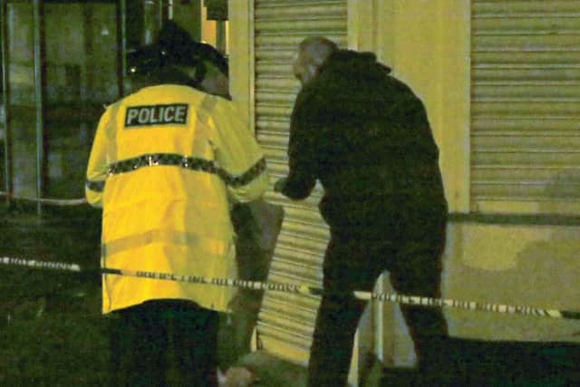 Two men were stabbed in Somers Road, Somerstown, Portsmouth, on Friday March 3. Picture: Uknip/Jason Kay