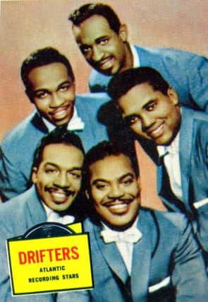 The Drifters in 1957