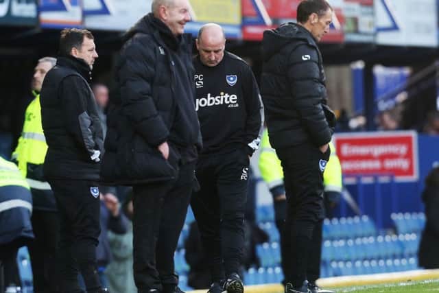 Pompey boss Paul Cook. Picture: Joe Pepler