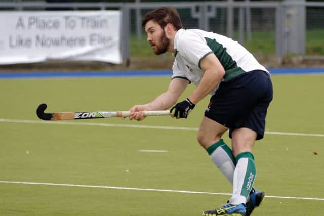 Adam Seccull scored twice for Havant in their 5-0 victory against Guildford  Picture: Neil Marshall