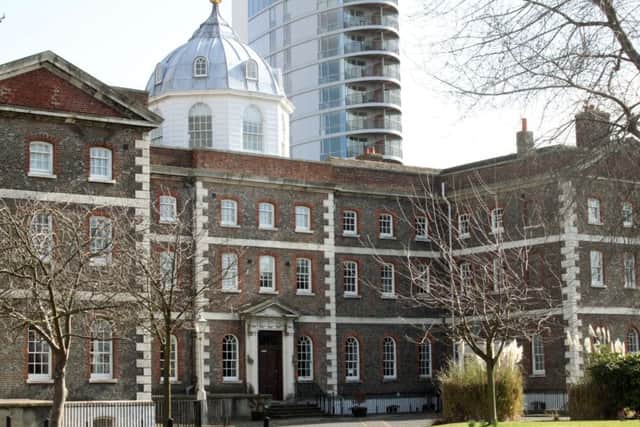 The former Royal Naval Academy
