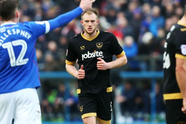 Matt Clarke has been shortlisted for Sky Bets League Two player-of-the-month award for February Picture: Joe Pepler