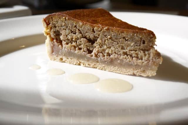This walnut tart is perfect with some vanilla ice cream