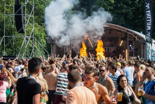 Mutiny in the Park at Victoria Park in Porstmouth in 2014 - a new event called The Charmed Life Festival will take place in the park this summer