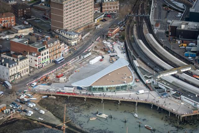 The new Interchange building progress Picture: Shaun Roster