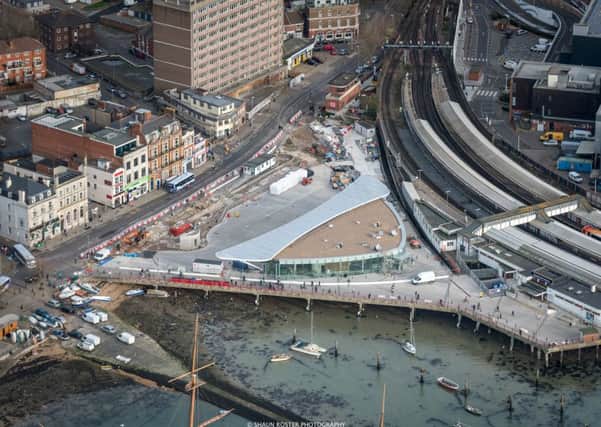 The new Interchange building progress Picture: Shaun Roster