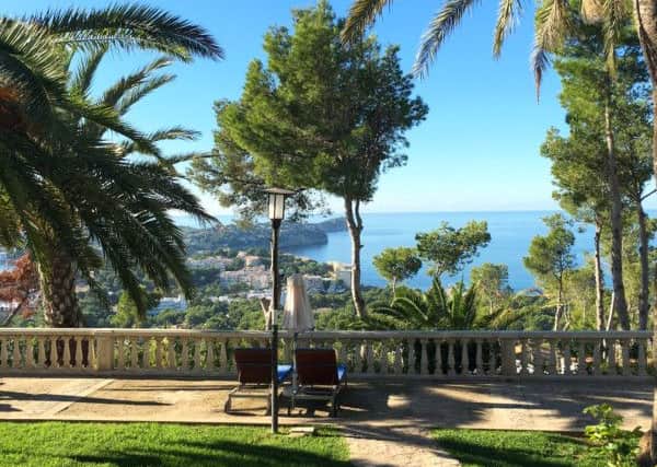 The Maritim Hotel Galatzo in south-west Majorca boasts stunning views