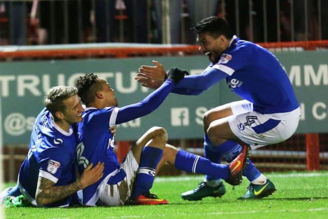 Gaffer for a day Jay Simister believes Danny Rose, right, should keep ghis place in the Pompey team for Saturdays trip to Colchester