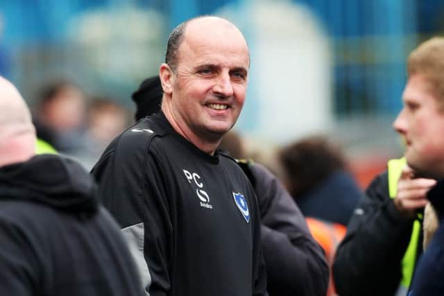Pompey manager Paul Cook Picture: Joe Pepler