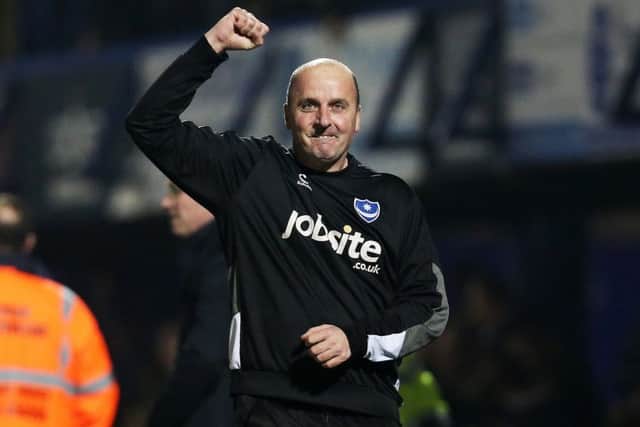 Pompey boss Paul Cook Picture: Joe Pepler