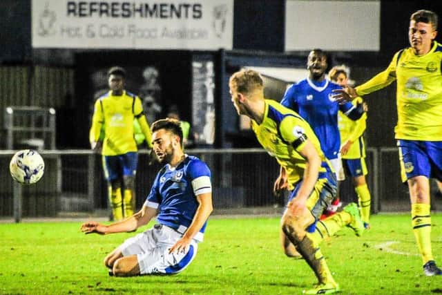 Ben Close scored in the 2-1 win against Everton at Westleigh Park last month Picture: Colin Farmery