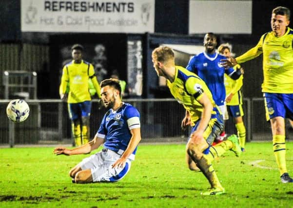 Ben Close scored in the 2-1 win against Everton at Westleigh Park last month Picture: Colin Farmery