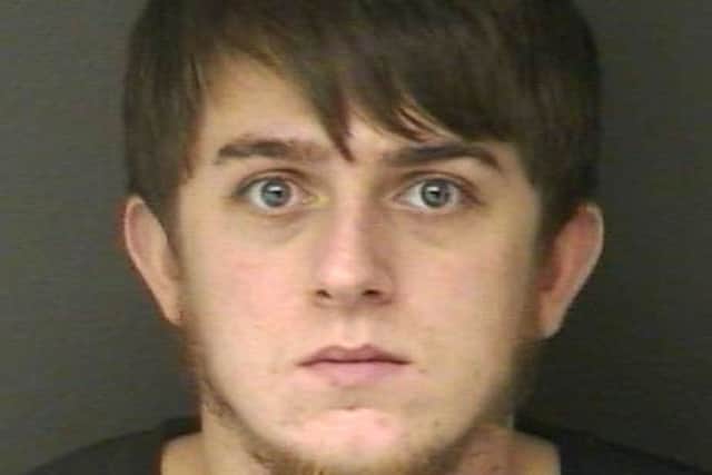 Police photo of Ryan Brown, 21, of Fourth Street, Fratton