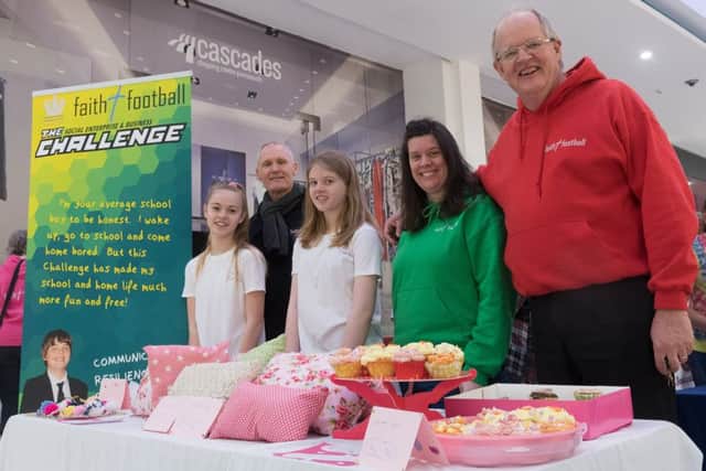 From left, Daisy Earwicker, Micky Mellows, Millie Foster, Naomi Thakur and Steve Rolls Pictures: Keith Woodland (170396)
