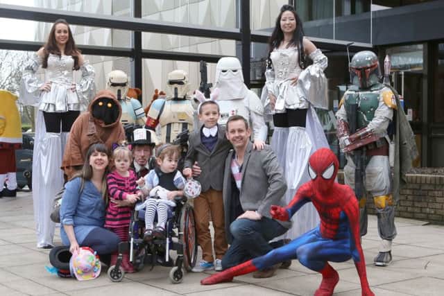 Daisy McArthur gets a sci-fi welcome the the Mad Hatter's Tea Party Pictures: Habibur Rahman
