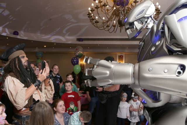Titan the Robot made a guest appearance