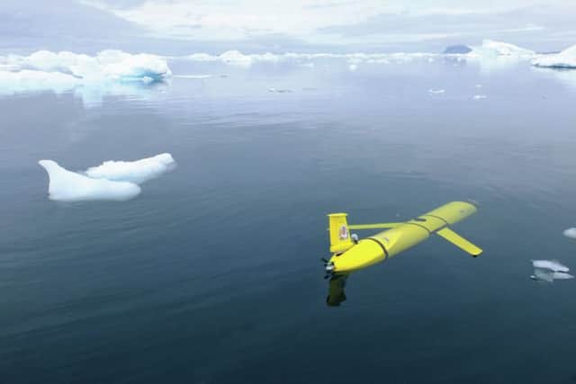 Artist's impression of the remote-control sub-sea vehicle named Boaty McBoatface. Credit: NERC/PA Wire