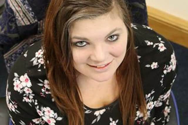 Sophie Rolls, 24, will be abseiling down the Spinnaker Tower