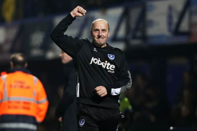 Pompey boss Paul Cook Picture: Joe Pepler