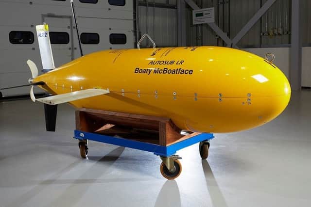 Boaty McBoatface the submarine