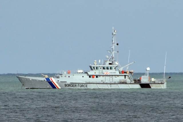 A Border Force patrol ship