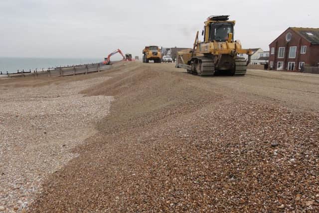 Previous coastal defence works at Eastoke, Hayling Island. Picture: Eastern Solent Coastal Partnership.