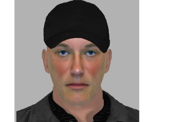 Police have released this e-fit following a burglarly in Cosham