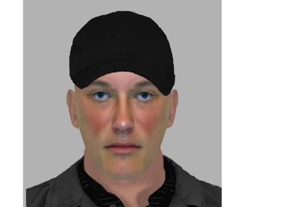 Police have released this e-fit following a burglarly in Cosham