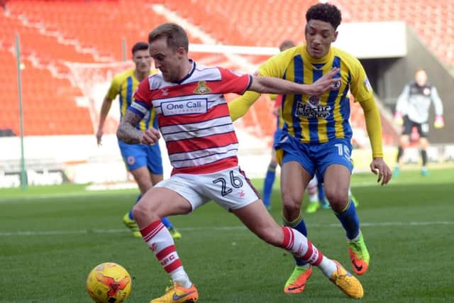 James Coppinger netted for Doncaster. Picture: Marisa Cashill