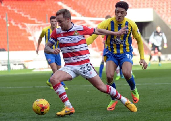 James Coppinger netted for Doncaster. Picture: Marisa Cashill