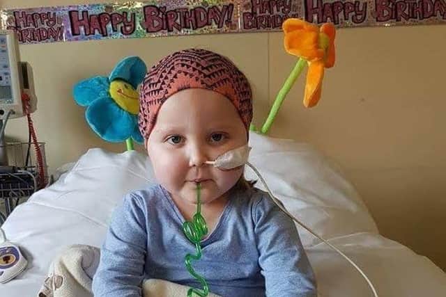 Daisy Wigginton in hospital