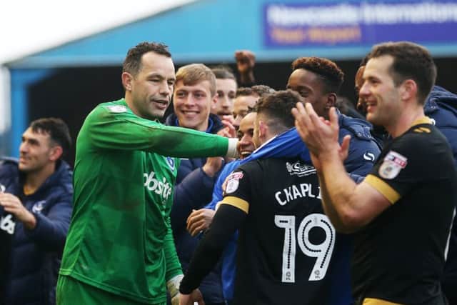 David Forde is the clean sheet king for Pompey. Picture: Joe Pepler