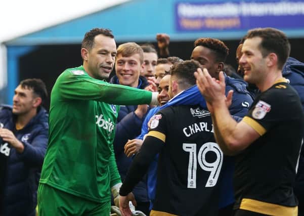 David Forde is the clean sheet king for Pompey. Picture: Joe Pepler